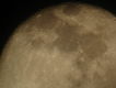 Bello espectáculo nocturno donde se puede apreciar los cráteres de la luna. Foto tomada desde Ozumba, Méx., por el Lic. Silvestre Rivera Peña.